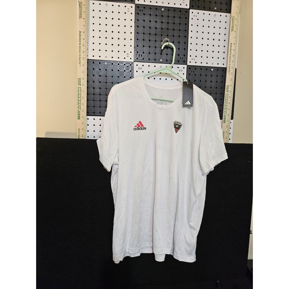 Adidas D.C. United White T-Shirt